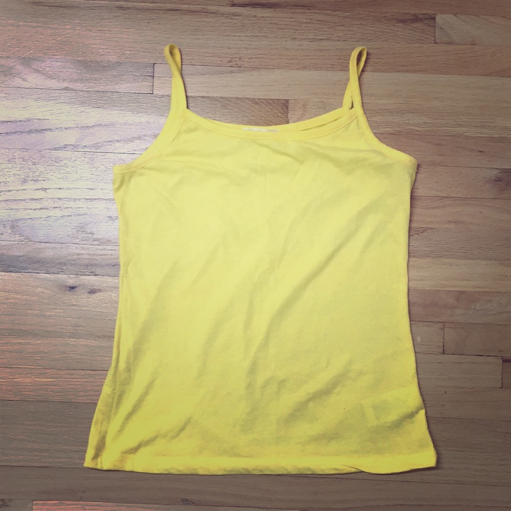 Girls’ Yellow Cami/Tee